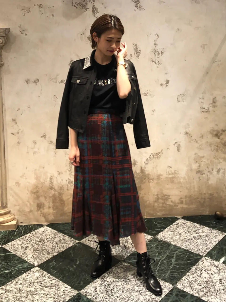 GRACE CONTINENTAL The Banquet HOSHINO コーディネート画像