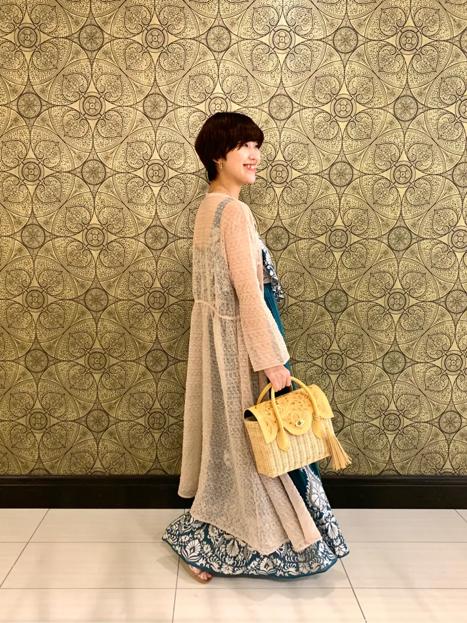 GRACE CONTINENTAL The Banquet 平岩　みなみ コーディネート画像