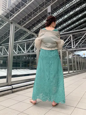 GRACE CONTINENTAL The Banquet 日笠　雅 コーディネート画像