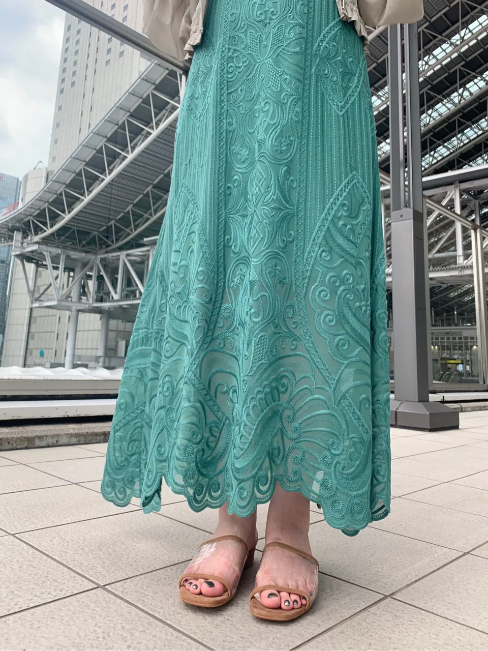 GRACE CONTINENTAL The Banquet 日笠　雅 コーディネート画像