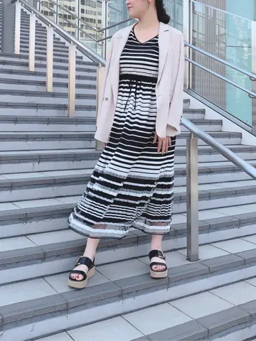 GRACE CONTINENTAL The Banquet 日笠　雅 コーディネート画像