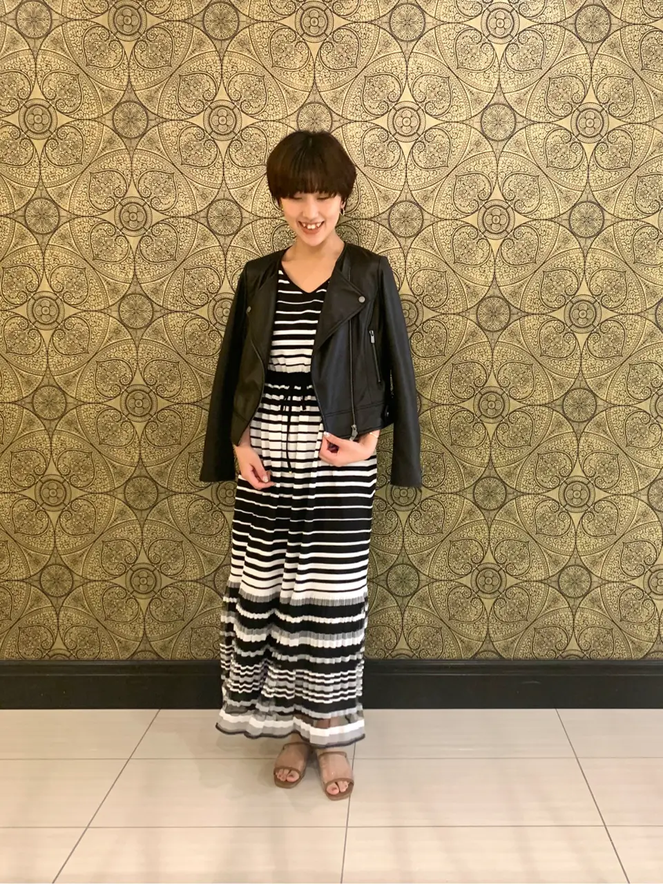 GRACE CONTINENTAL The Banquet 平岩　みなみ コーディネート画像