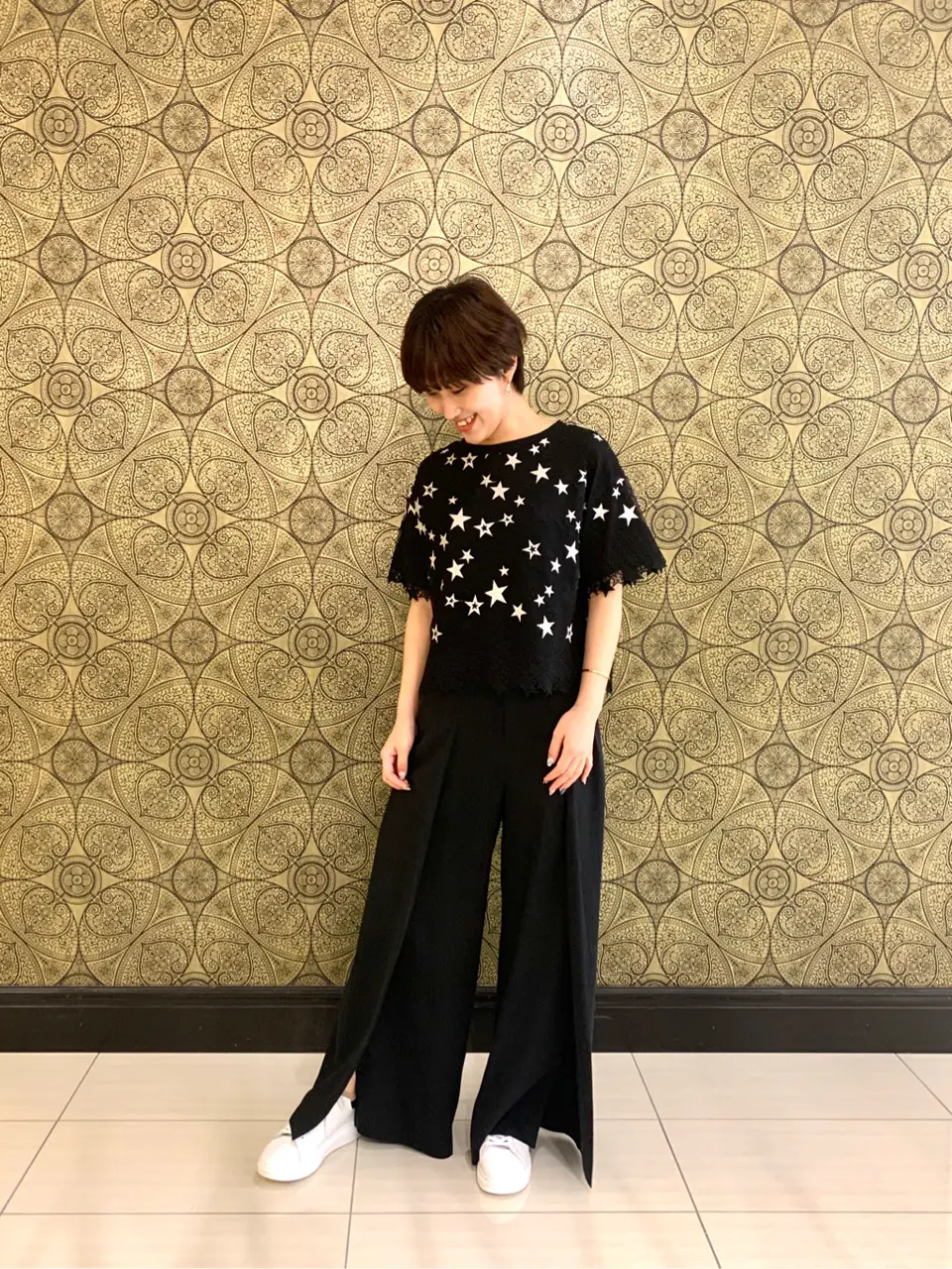 GRACE CONTINENTAL The Banquet 平岩　みなみ コーディネート画像