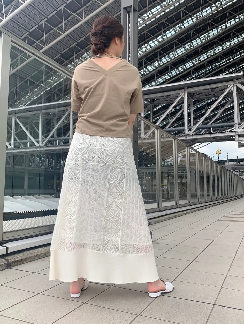 GRACE CONTINENTAL The Banquet 日笠　雅 コーディネート画像