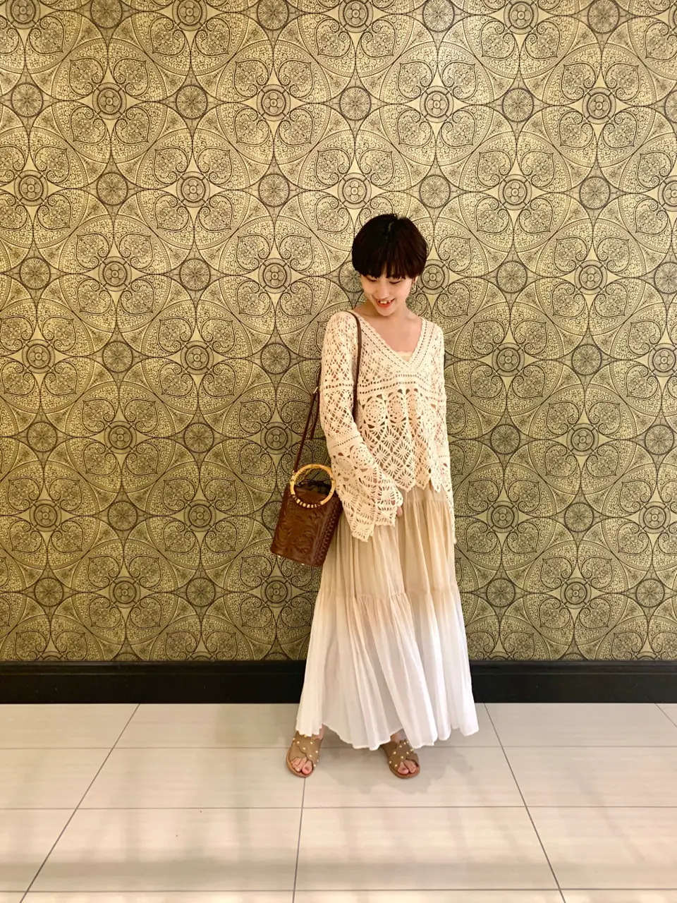 GRACE CONTINENTAL The Banquet 平岩　みなみ コーディネート画像