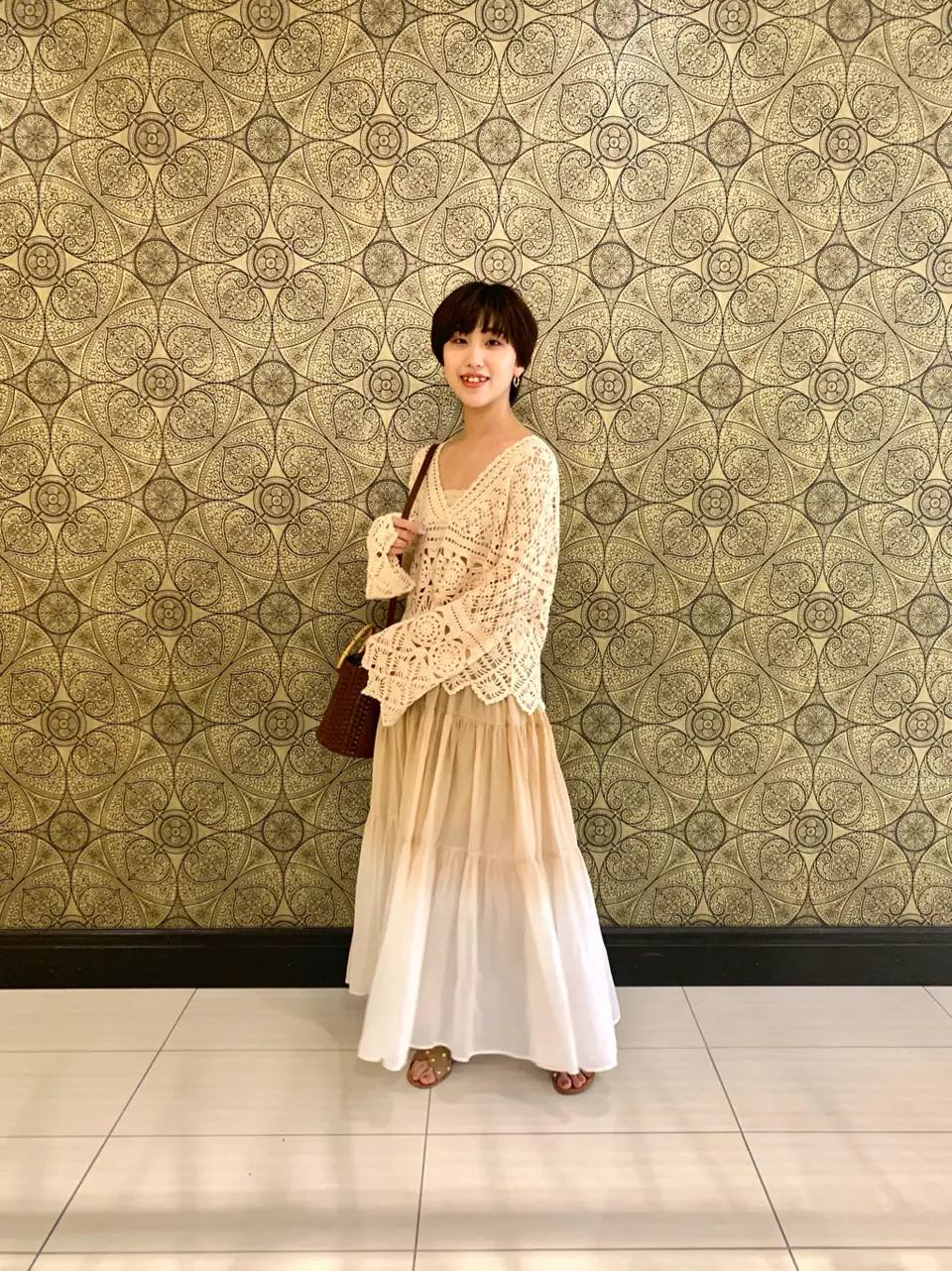 GRACE CONTINENTAL The Banquet 平岩　みなみ コーディネート画像