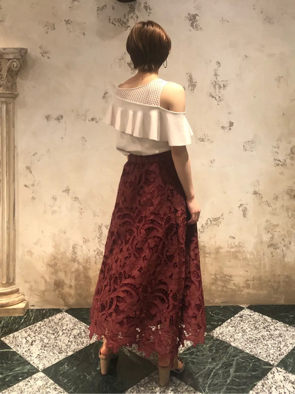 GRACE CONTINENTAL The Banquet HOSHINO コーディネート画像