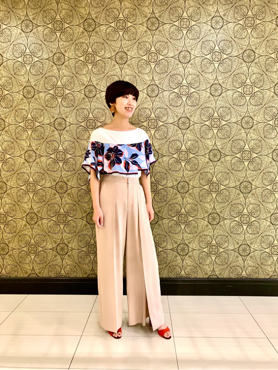 GRACE CONTINENTAL The Banquet 平岩　みなみ コーディネート画像