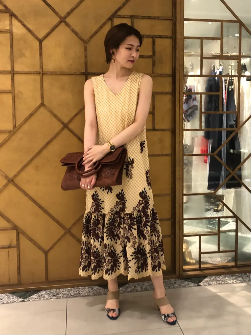 GRACE CONTINENTAL The Banquet HOSHINO コーディネート画像