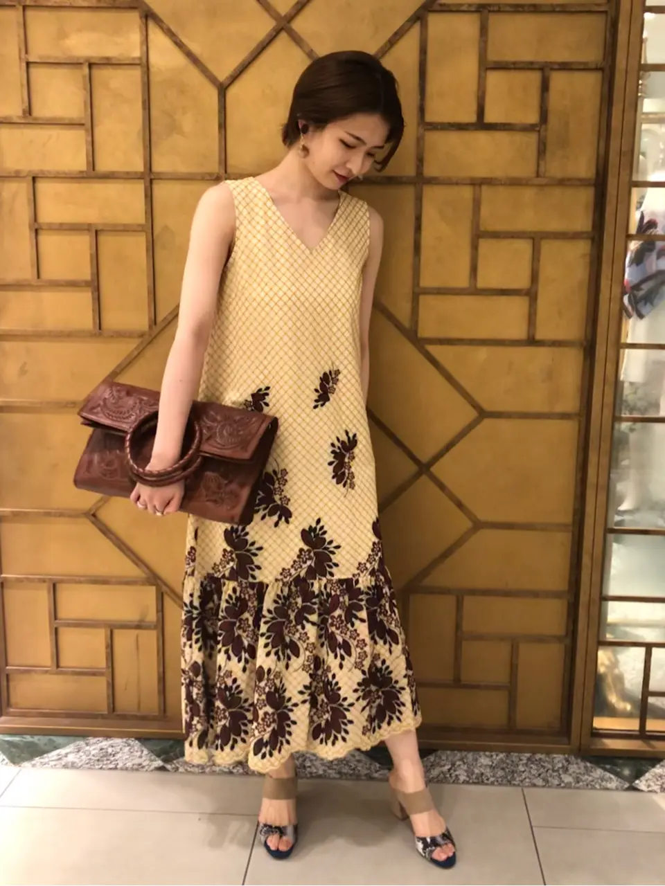 GRACE CONTINENTAL The Banquet HOSHINO コーディネート画像