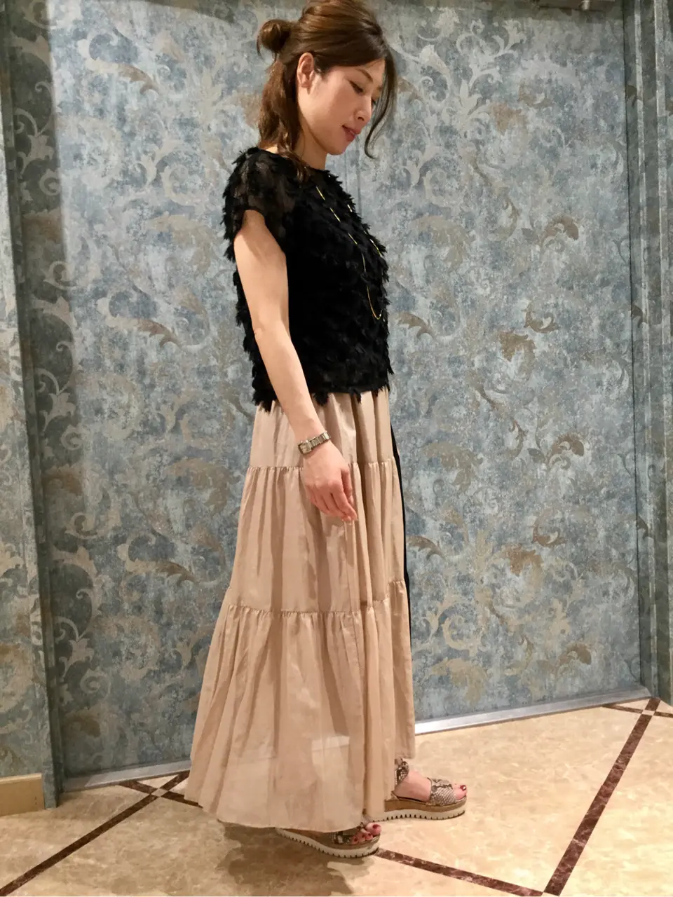 GRACE CONTINENTAL The Banquet 泉　智子 コーディネート画像