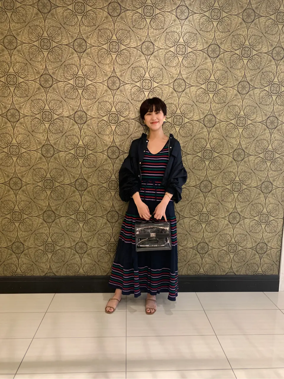 GRACE CONTINENTAL The Banquet 平岩　みなみ コーディネート画像