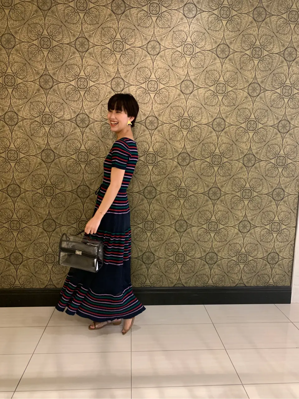 GRACE CONTINENTAL The Banquet 平岩　みなみ コーディネート画像