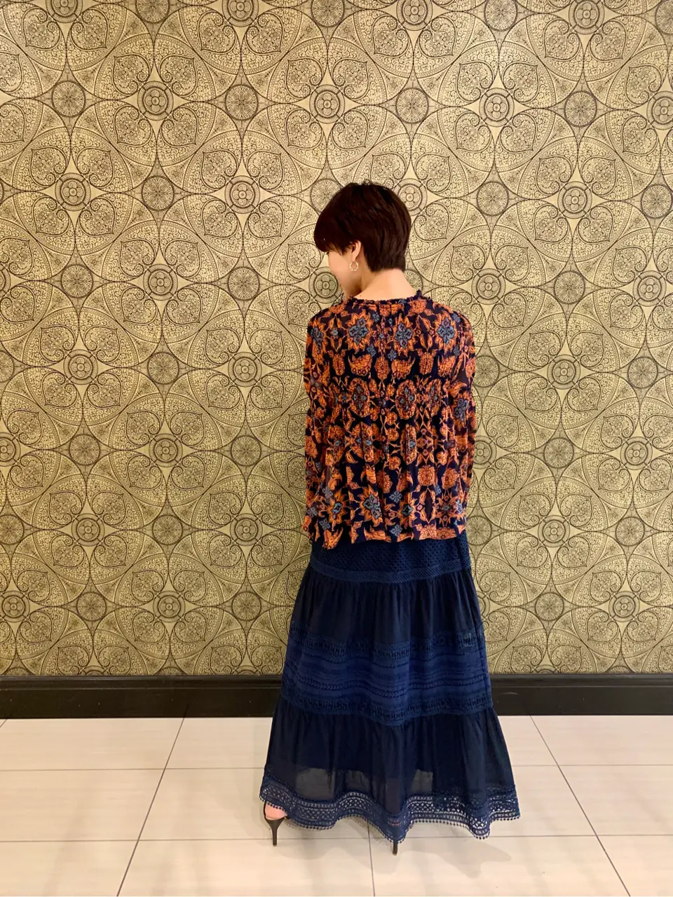 GRACE CONTINENTAL The Banquet 平岩　みなみ コーディネート画像