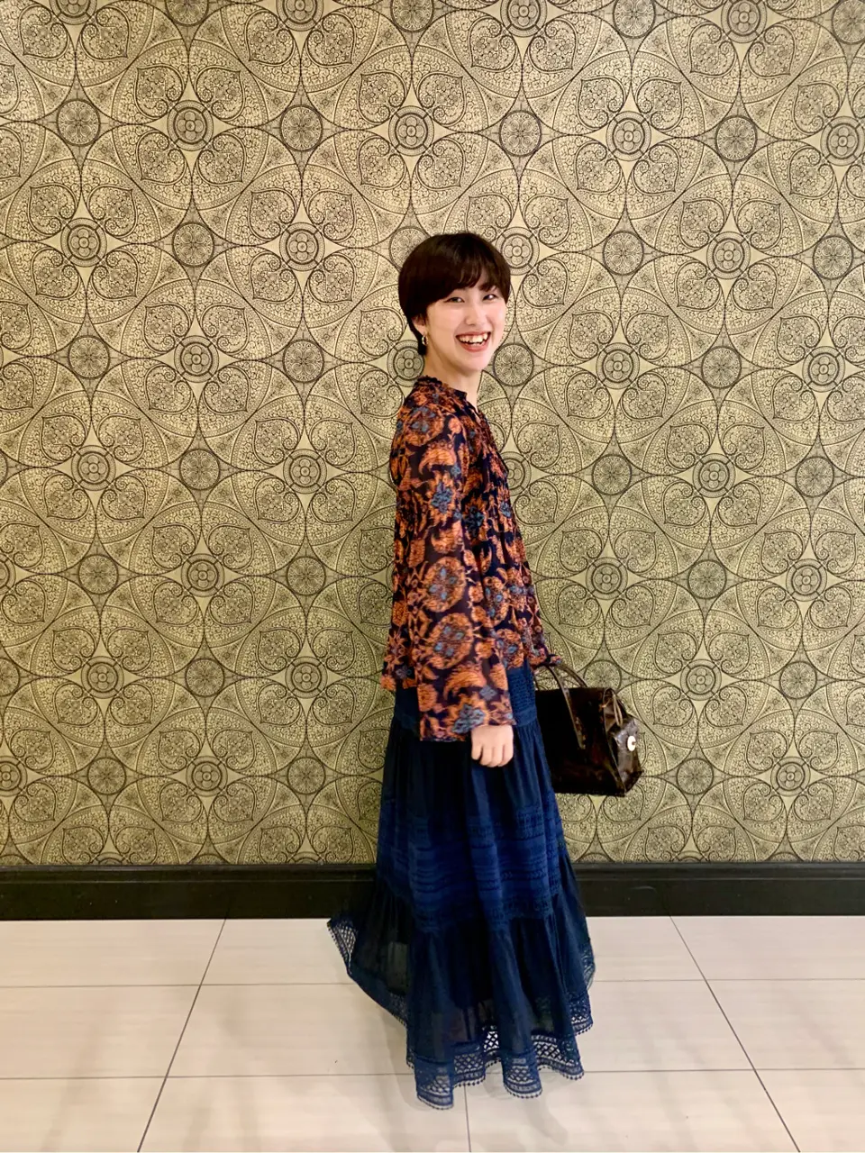 GRACE CONTINENTAL The Banquet 平岩　みなみ コーディネート画像