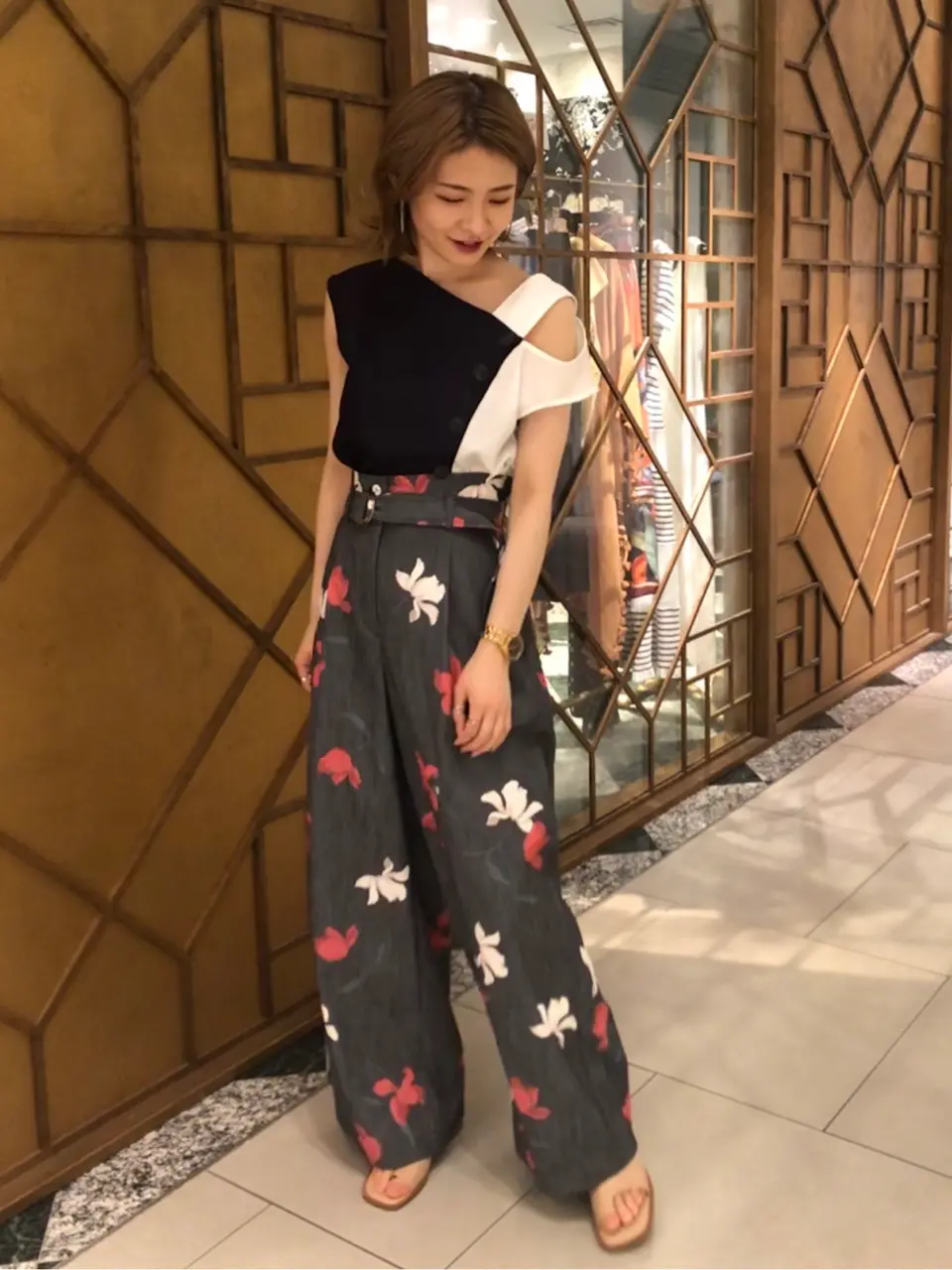 GRACE CONTINENTAL The Banquet HOSHINO コーディネート画像