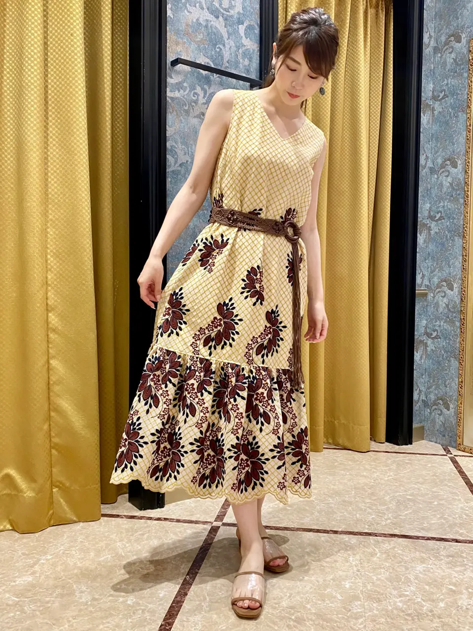 GRACE CONTINENTAL The Banquet Aya. コーディネート画像