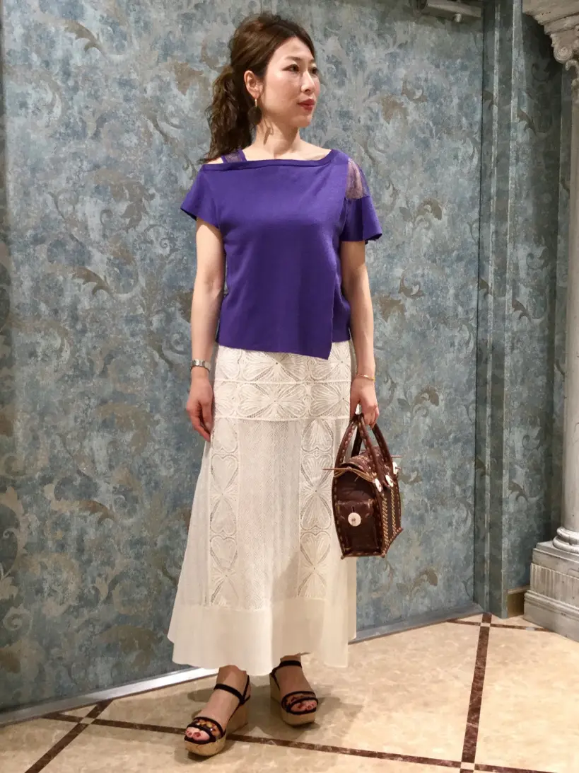 GRACE CONTINENTAL The Banquet 泉　智子 コーディネート画像