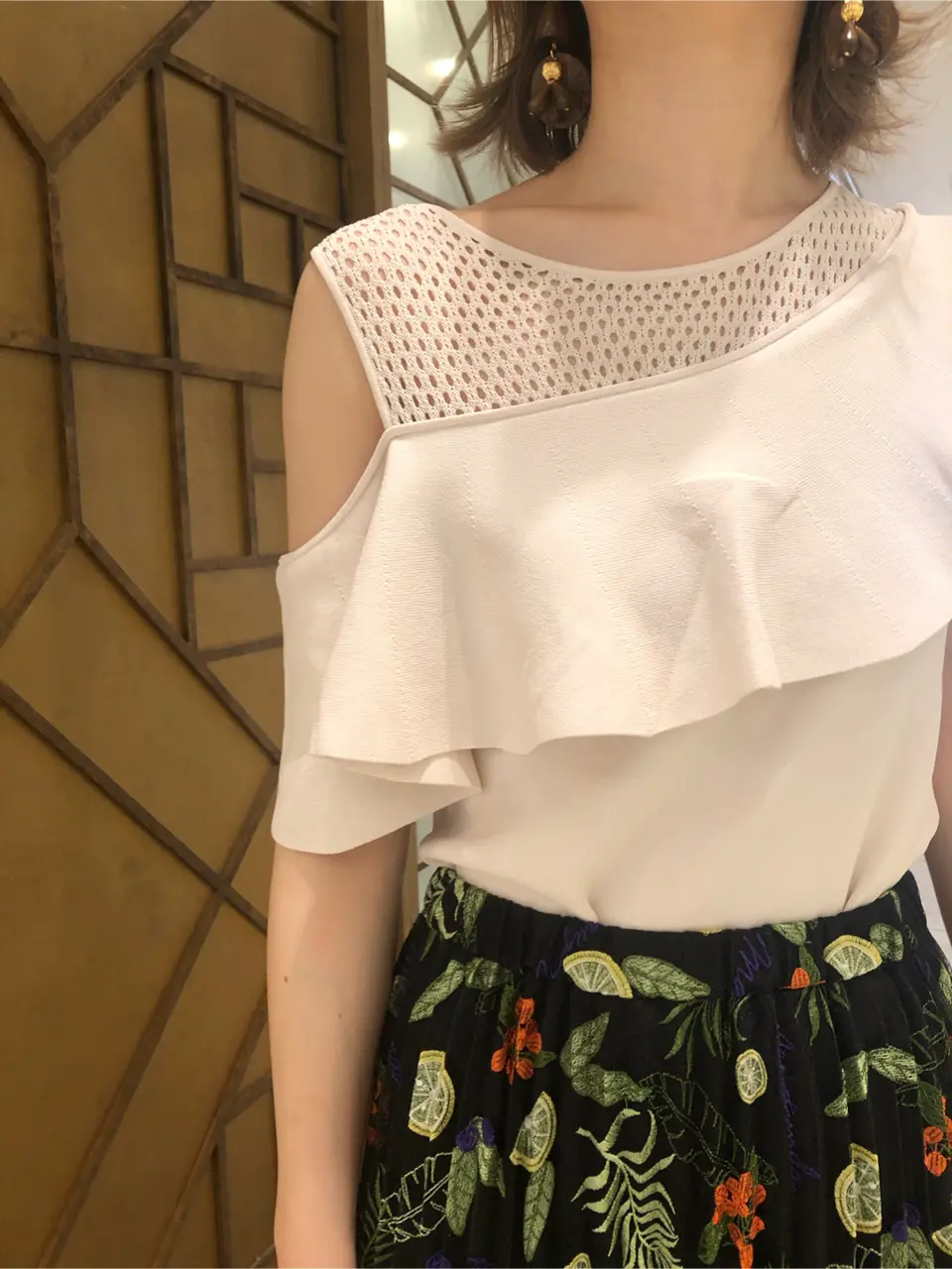 GRACE CONTINENTAL The Banquet HOSHINO コーディネート画像