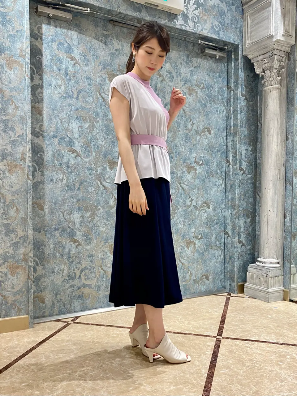 GRACE CONTINENTAL The Banquet Aya. コーディネート画像