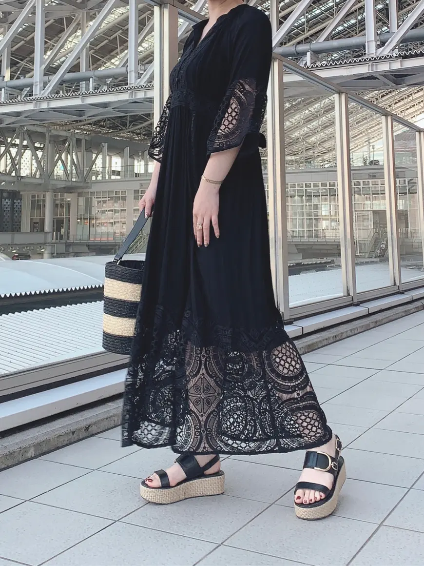 GRACE CONTINENTAL The Banquet 日笠　雅 コーディネート画像