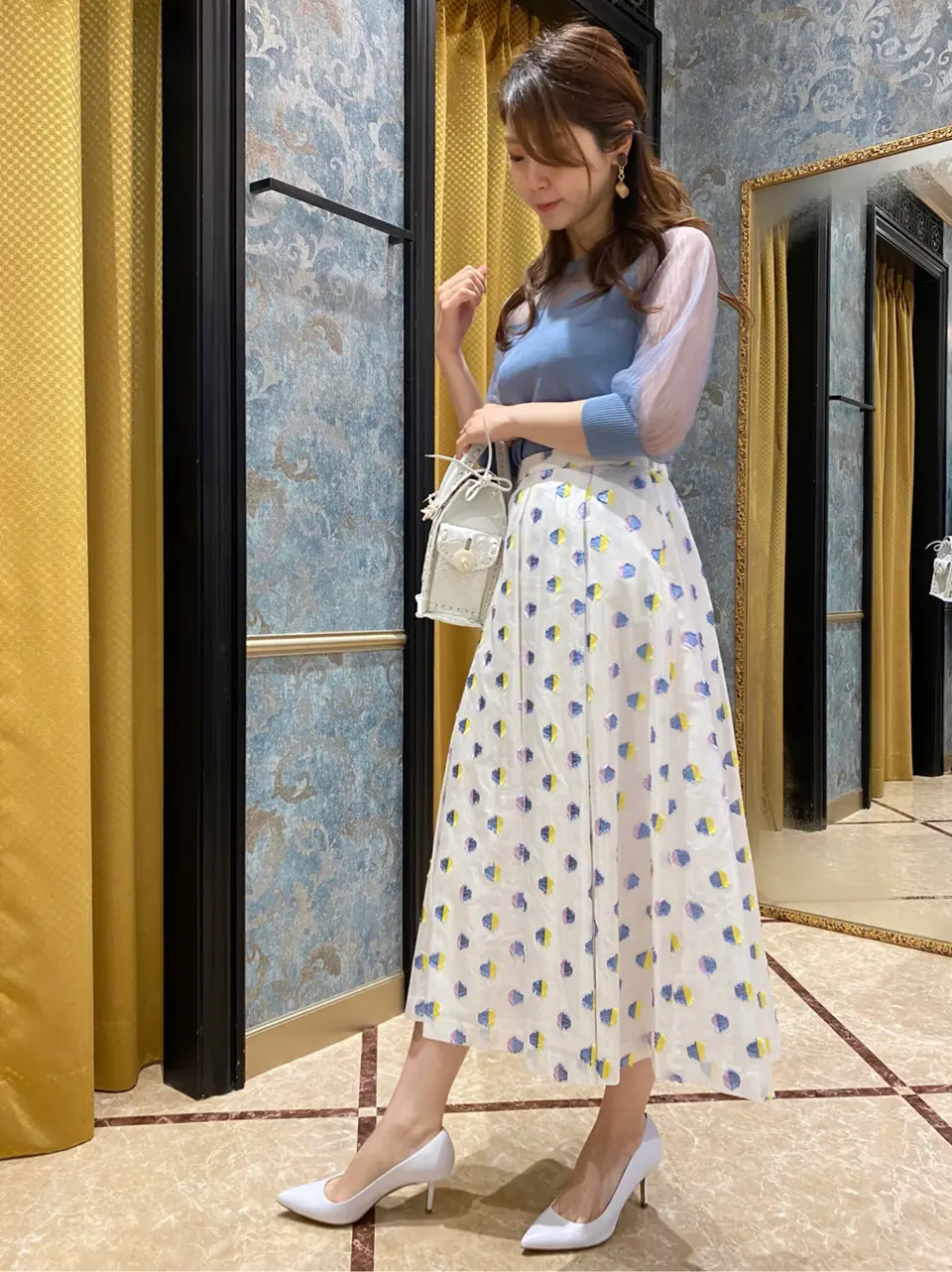 GRACE CONTINENTAL The Banquet Aya. コーディネート画像