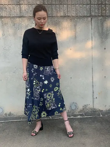 GRACE CONTINENTAL The Banquet 日笠　雅 コーディネート画像