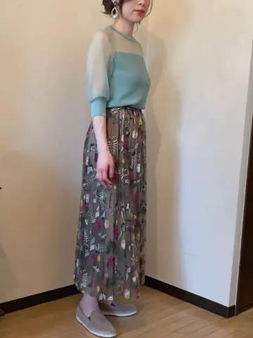 GRACE CONTINENTAL The Banquet 泉　智子 コーディネート画像