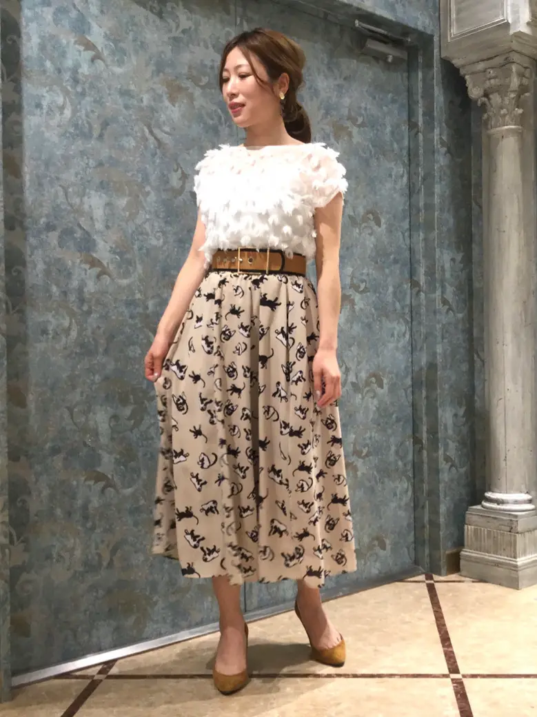 GRACE CONTINENTAL The Banquet 泉　智子 コーディネート画像