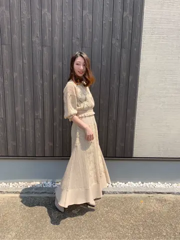 GRACE CONTINENTAL The Banquet eri コーディネート画像