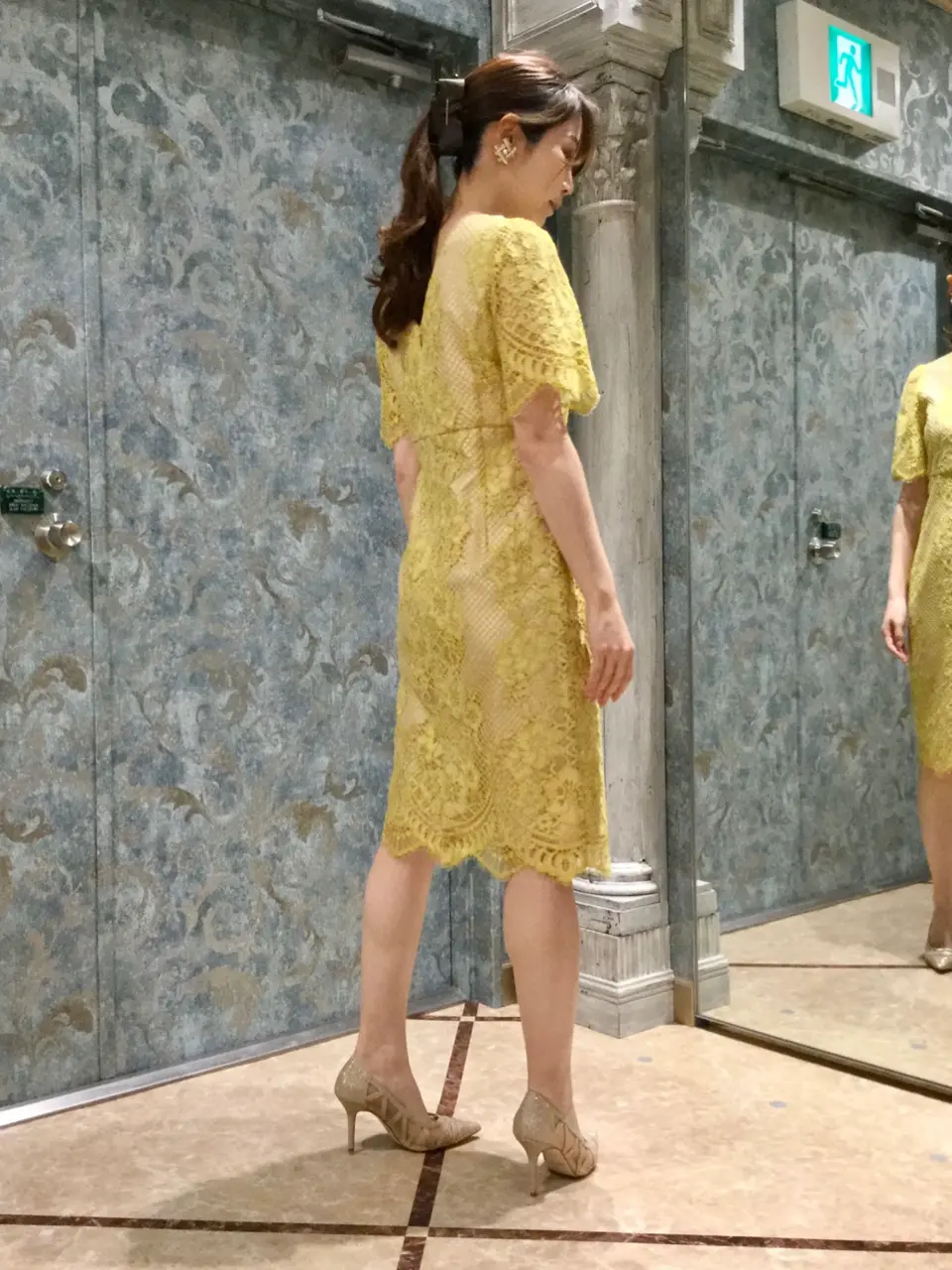 GRACE CONTINENTAL The Banquet Aya. コーディネート画像