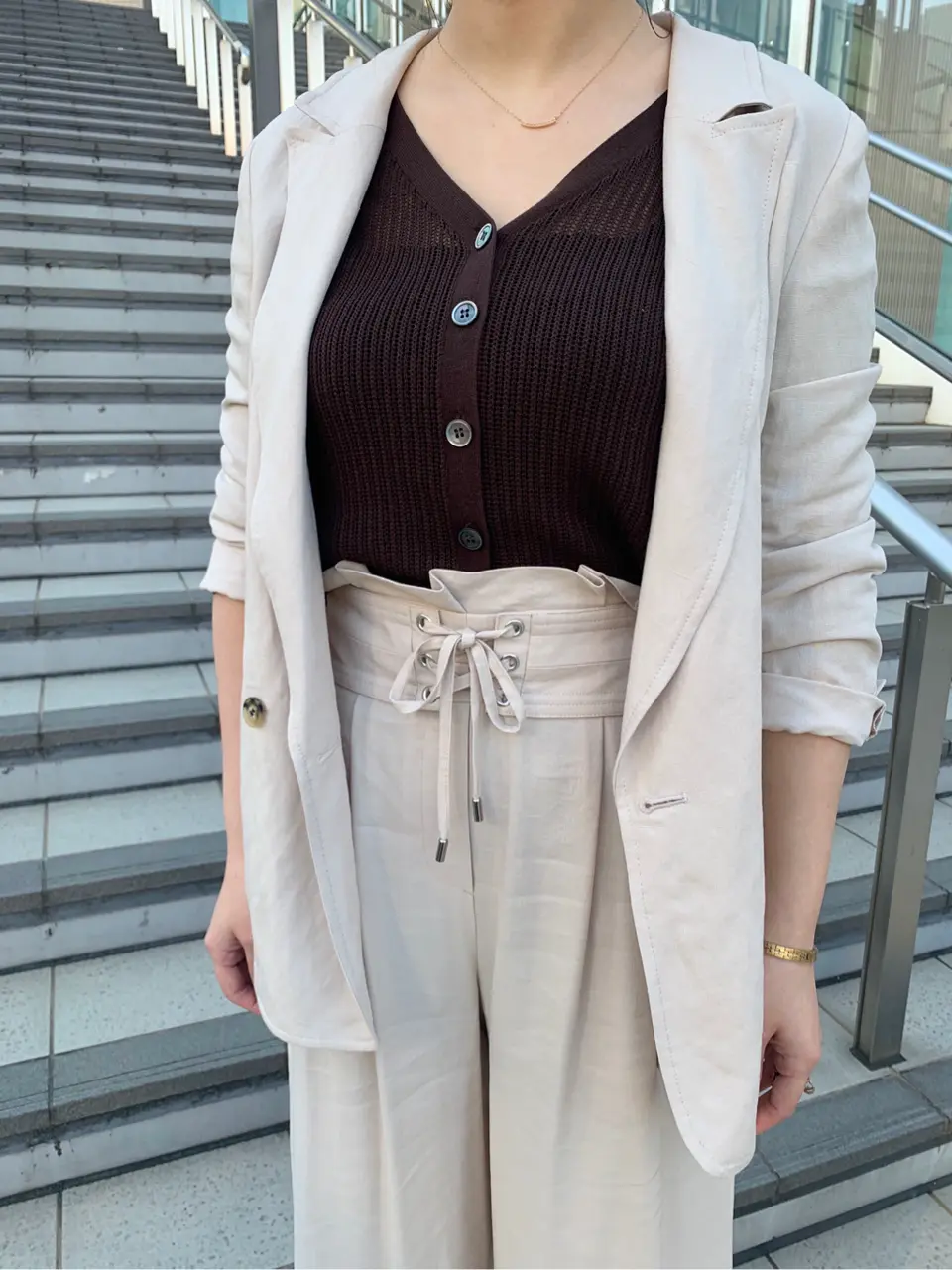 GRACE CONTINENTAL The Banquet 日笠　雅 コーディネート画像