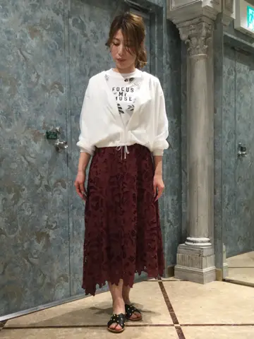 GRACE CONTINENTAL The Banquet 泉　智子 コーディネート画像