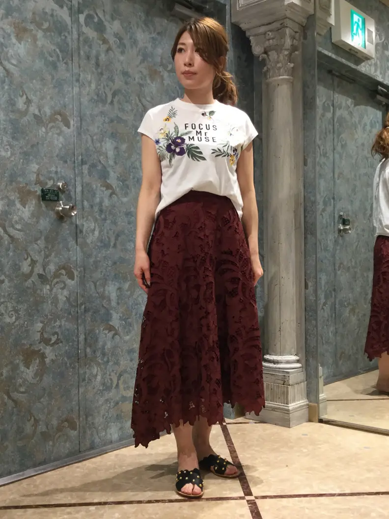 GRACE CONTINENTAL The Banquet 泉　智子 コーディネート画像