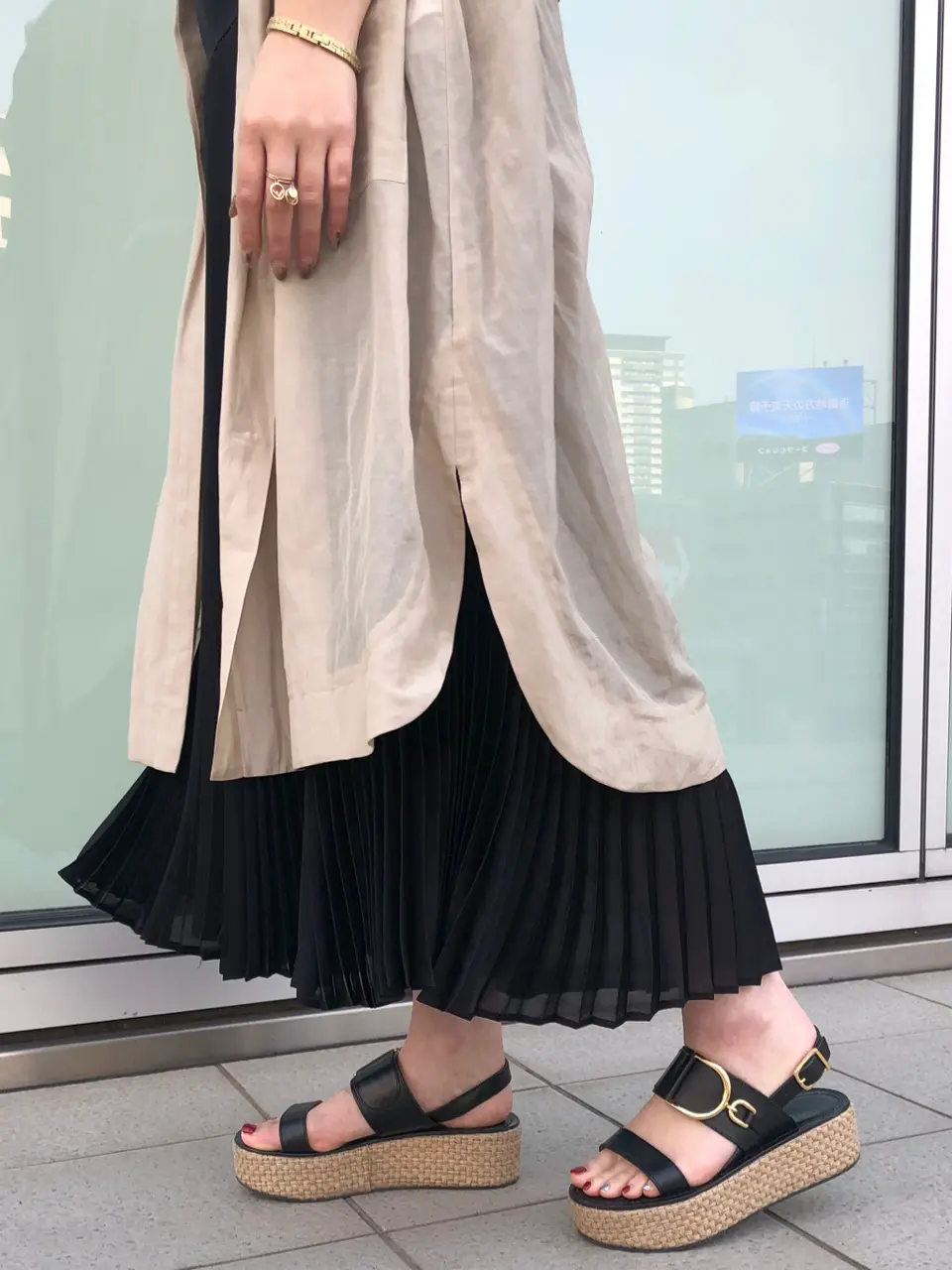 GRACE CONTINENTAL The Banquet 日笠　雅 コーディネート画像