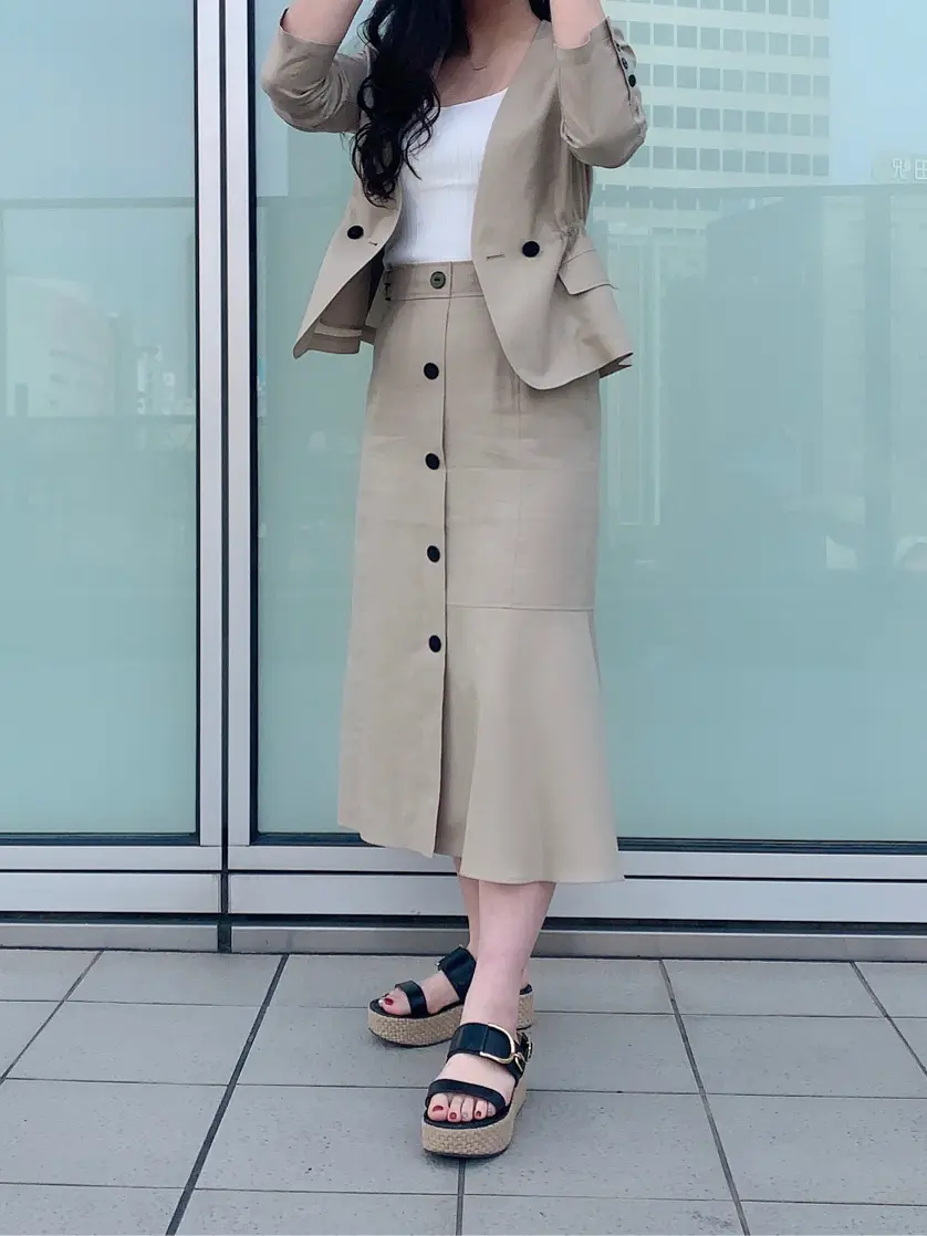 GRACE CONTINENTAL The Banquet 日笠　雅 コーディネート画像