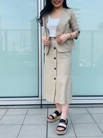 GRACE CONTINENTAL The Banquet 日笠　雅 コーディネート画像