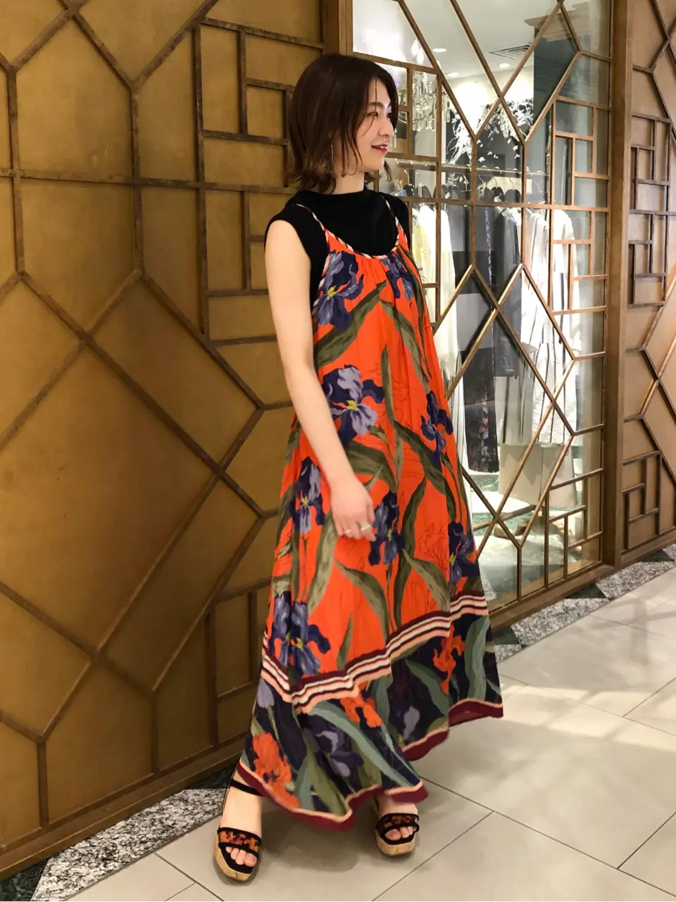 GRACE CONTINENTAL The Banquet HOSHINO コーディネート画像