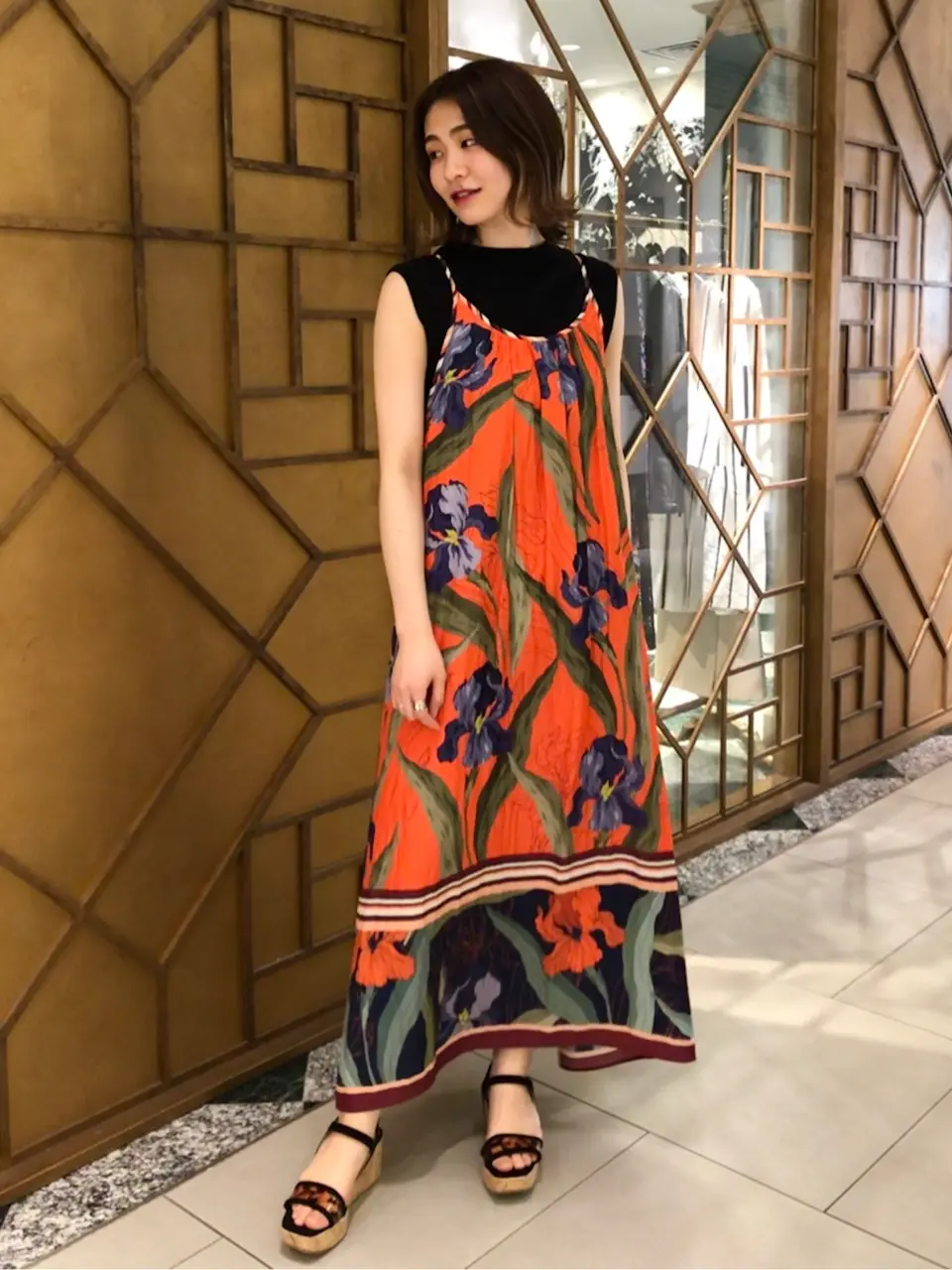 GRACE CONTINENTAL The Banquet HOSHINO コーディネート画像