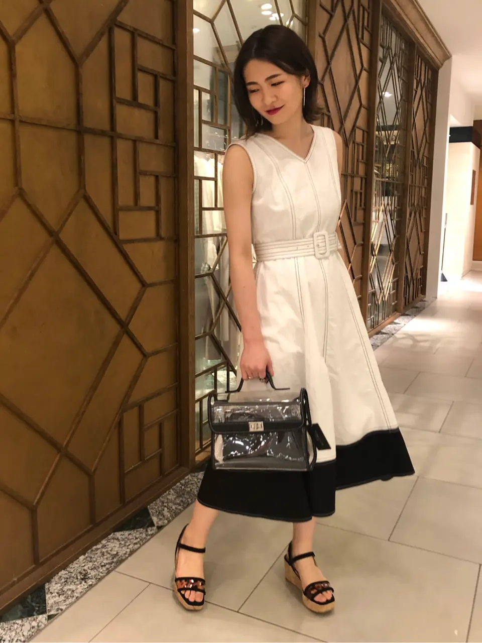 GRACE CONTINENTAL The Banquet HOSHINO コーディネート画像