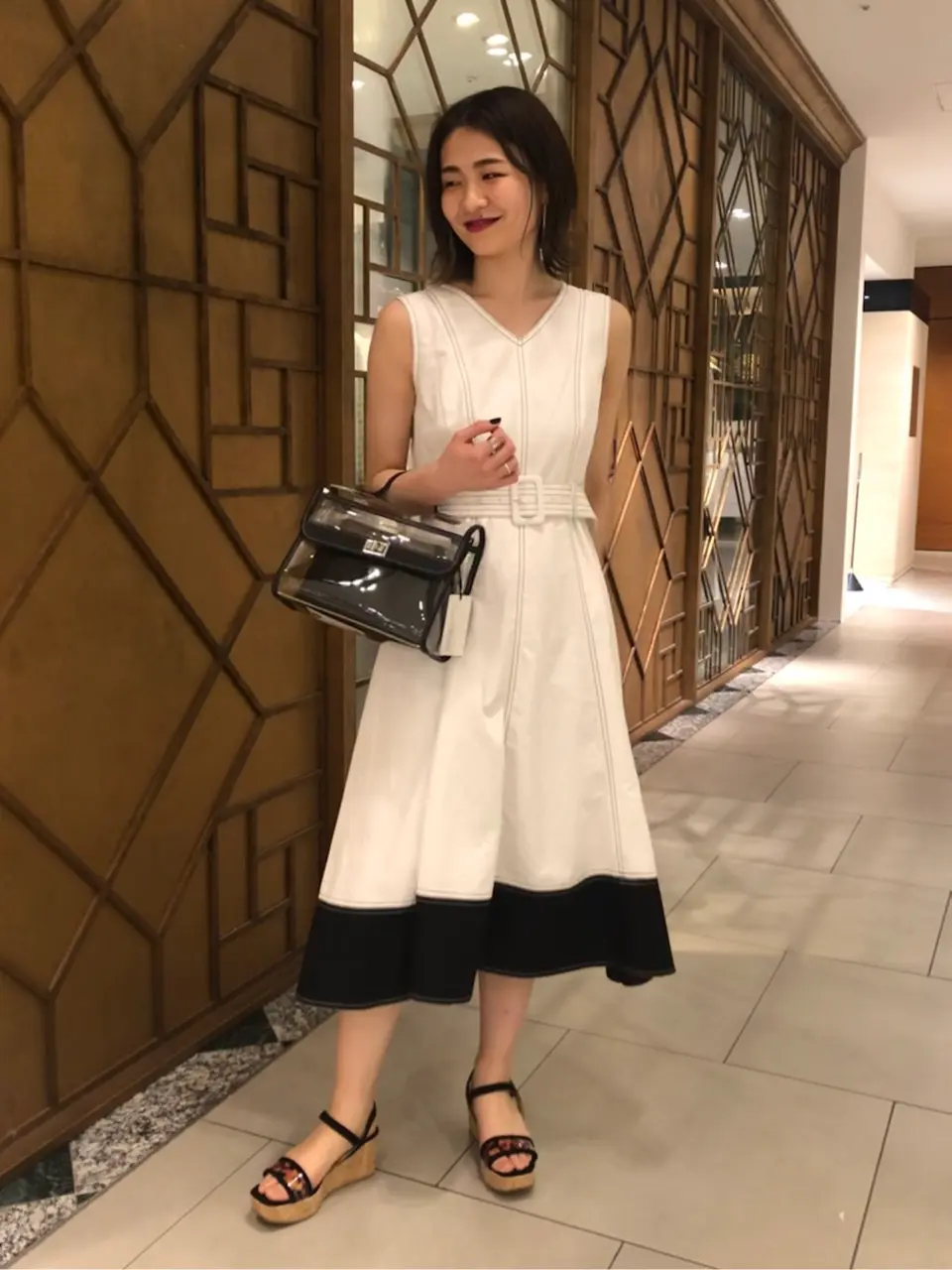 GRACE CONTINENTAL The Banquet HOSHINO コーディネート画像