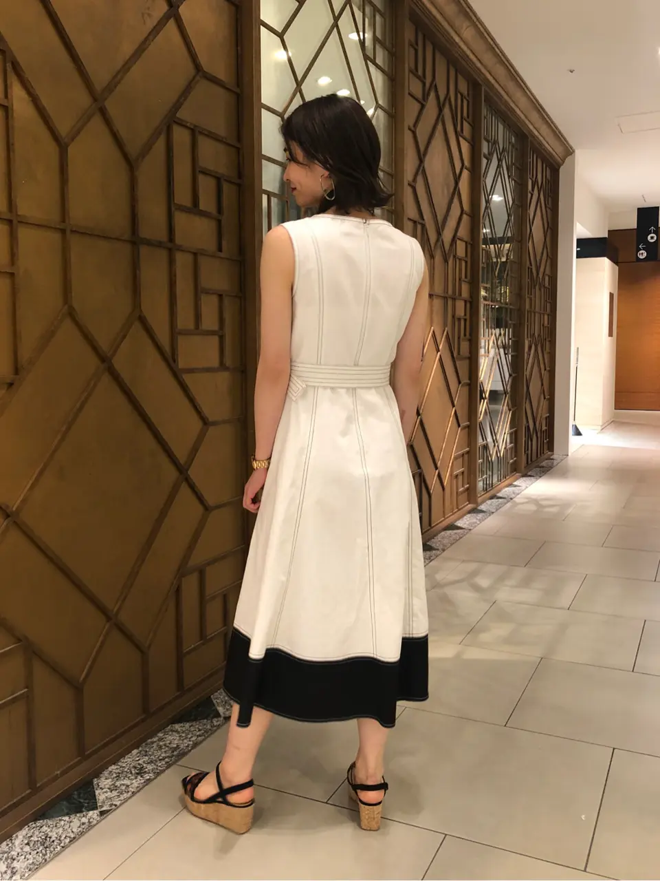 GRACE CONTINENTAL The Banquet HOSHINO コーディネート画像