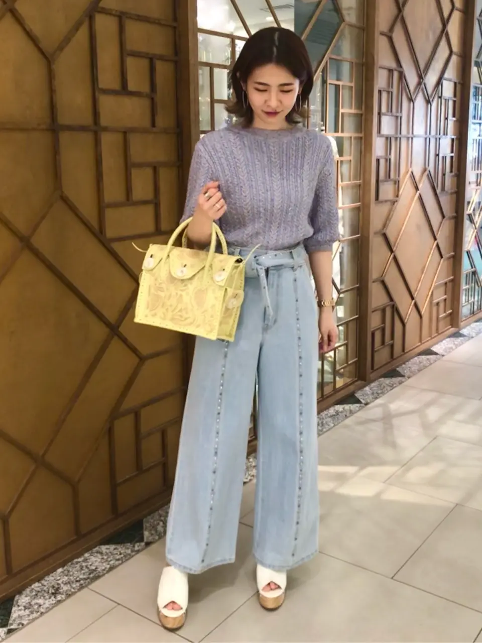 GRACE CONTINENTAL The Banquet HOSHINO コーディネート画像