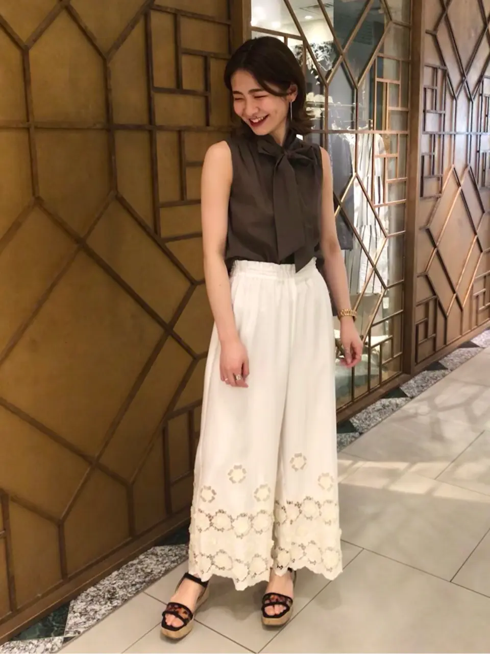 GRACE CONTINENTAL The Banquet HOSHINO コーディネート画像