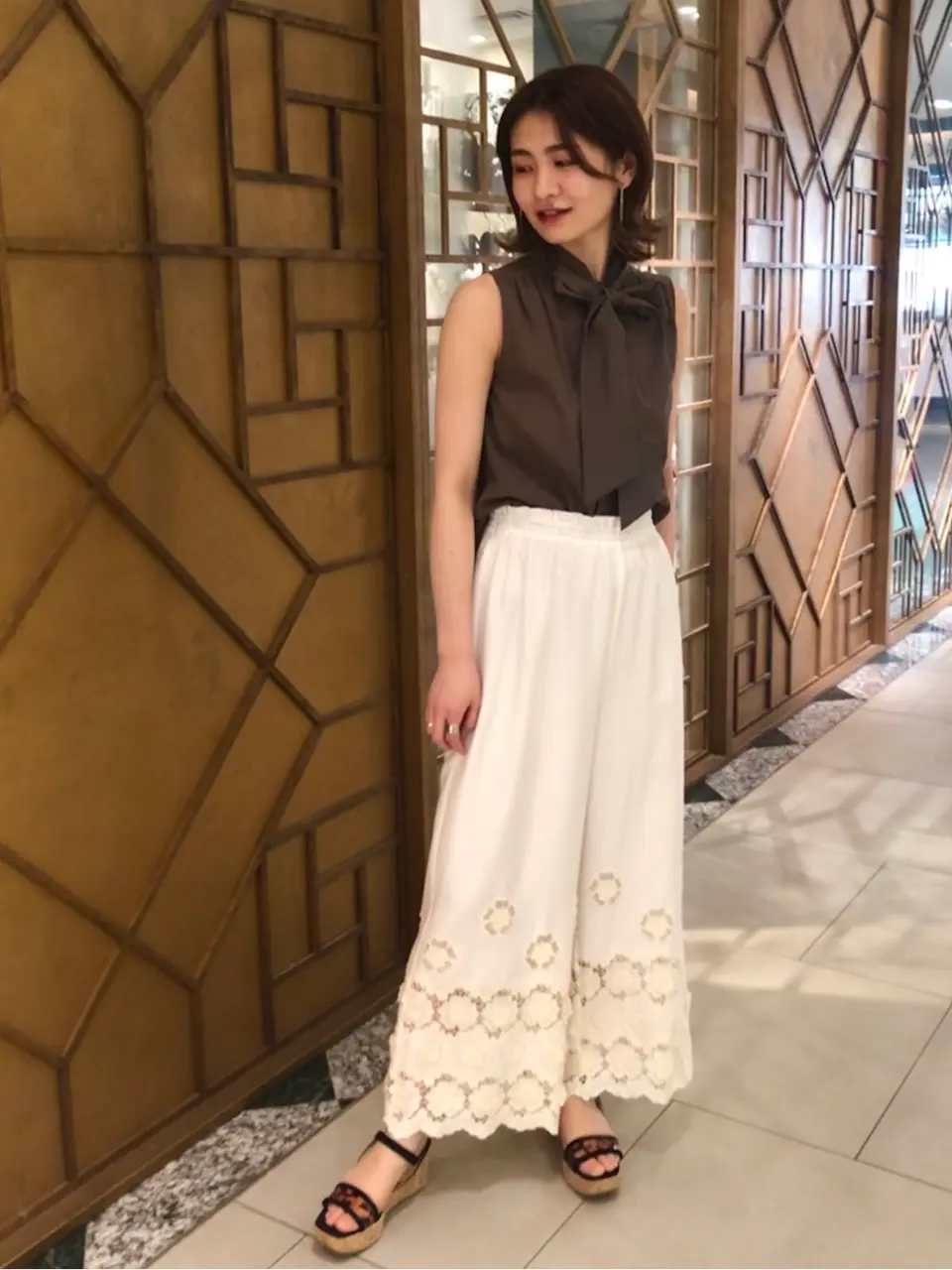 GRACE CONTINENTAL The Banquet HOSHINO コーディネート画像