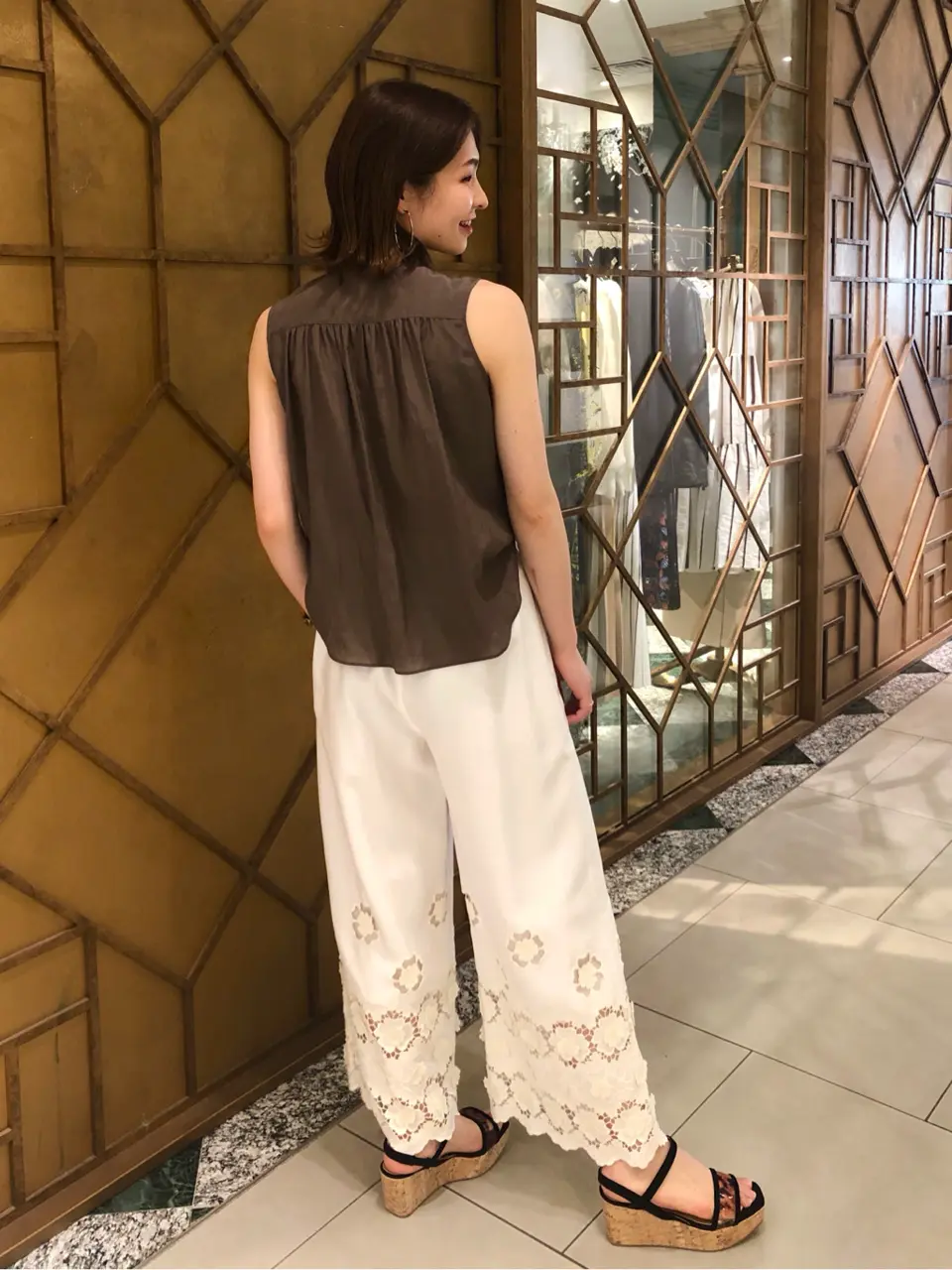 GRACE CONTINENTAL The Banquet HOSHINO コーディネート画像