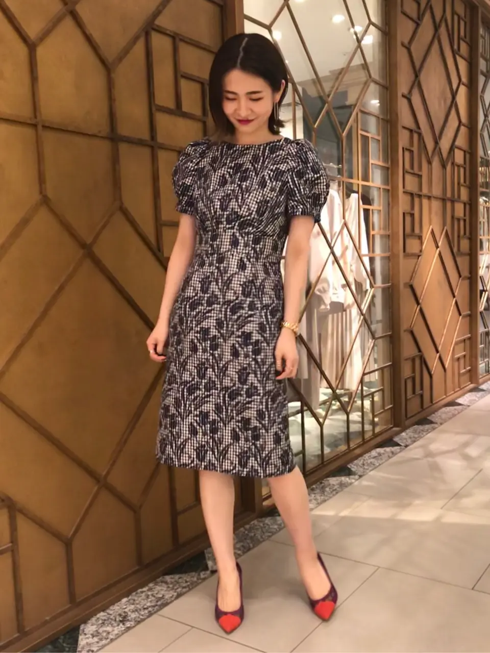 GRACE CONTINENTAL The Banquet HOSHINO コーディネート画像