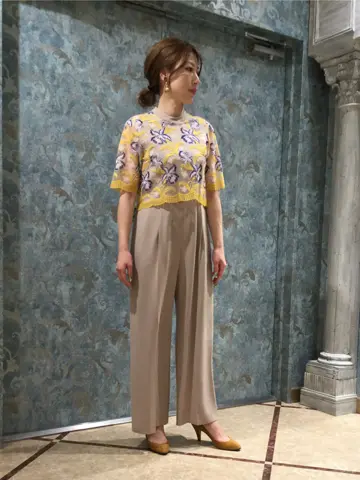 GRACE CONTINENTAL The Banquet 泉　智子 コーディネート画像