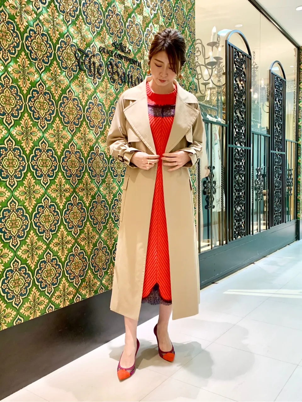 GRACE CONTINENTAL The Banquet Aya. コーディネート画像