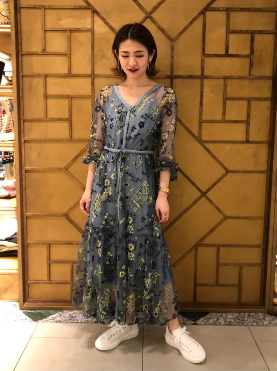 GRACE CONTINENTAL The Banquet HOSHINO コーディネート画像